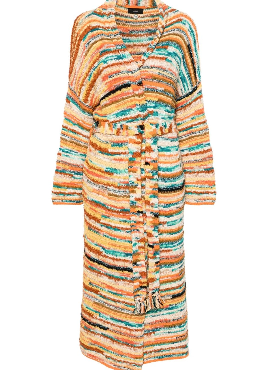Affordable patterned-intarsia Maduray Women coat Alanui 0818